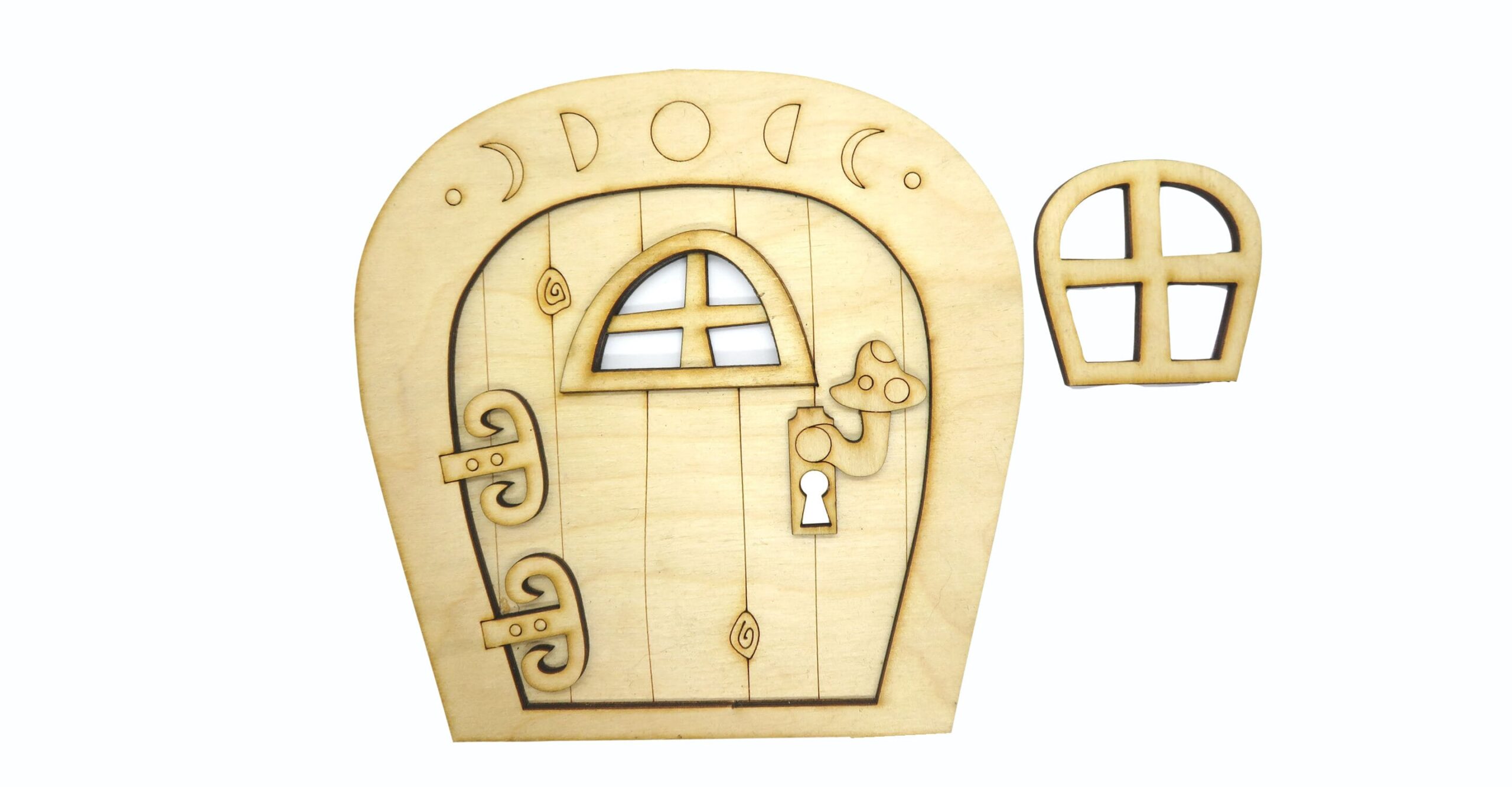 Fairy Door - Moon Phase Archway 5.5”